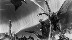 Space king Godzilla bump thee ghidora