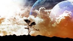 Space landscape The best 3d