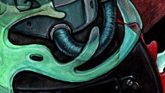 Space liquid artwork David Lanham