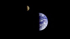 Space moon abstract Earth outer space moons