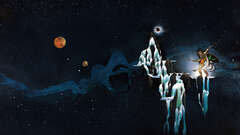Space mythology Uriah Heep Music artwork space art Roger Dean