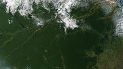 Space NASA amazon basin