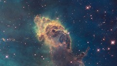 Space nebulae outer space Carina Nebula