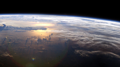 Space our Earth planet