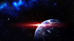 Space planet space art digital art