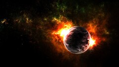 Space planet space art digital art