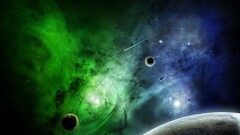 Space planet space art digital art