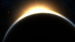 Space planet sun space art digital art