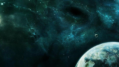 Space planets Earth universe