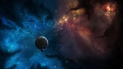 Space planets outer space