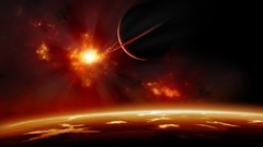 Space planets outer space artwork digital art