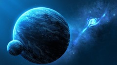 Space planets outer space artwork digital art