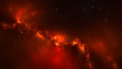 Space Plants planets outer space artwork