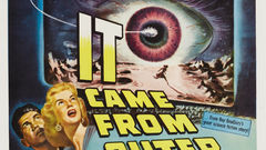 Space poster from outer came 1953