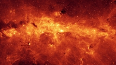 Space red universe Stars