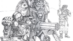 Space road terminator stone old marine 40k