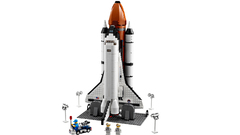 Space shuttle astronauts Legos