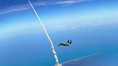 Space shuttle f-15 eagle