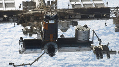 Space shuttle first link btw hou