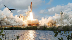 Space shuttle launch