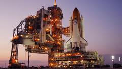 Space shuttle launch pad