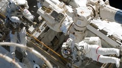 Space shuttle NASA astronauts