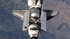 Space shuttle outer space digital art