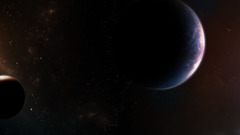 Space space art dark planet digital art