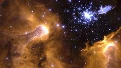 Space Stars clouds outer space