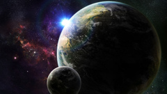 Space Stars planets cosmos Terra Nova