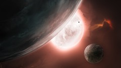 Space Stars planets nebulae outer space artwork digital art