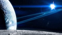 Space Stars planets outer space artwork digital art