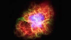 Space Stars supernova nebulae outer space Crab Nebula