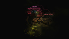 Space Stars text galaxies