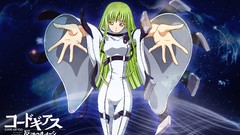 Space Stars woman anime girls code geass clamp C & C