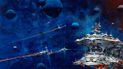 Space station digital art