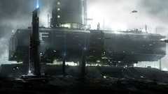 Space station digital art