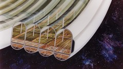 Space station outer space space habitat