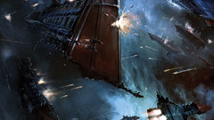 Spaceships artwork vehicles battlefleet