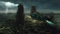 Spaceships artwork vehicles Terranova