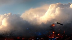 Spaceships fantasy art