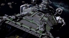 Spaceships galaxies star citizen futuristic