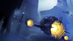 Spaceships science fiction cityscapes artwork digital art 