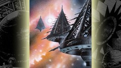 Spaceships science fiction magazines magazine covers Perry 