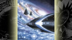 Spaceships science fiction magazines magazine covers Perry 