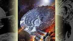 Spaceships science fiction magazines magazine covers Perry 