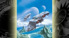 Spaceships science fiction magazines magazine covers Perry 