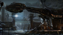 Spaceships science fiction vehicles