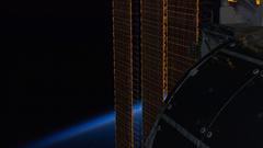 Spaceships solar panels