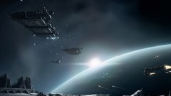 Spaceships vehicles eve online outer space fantasy art